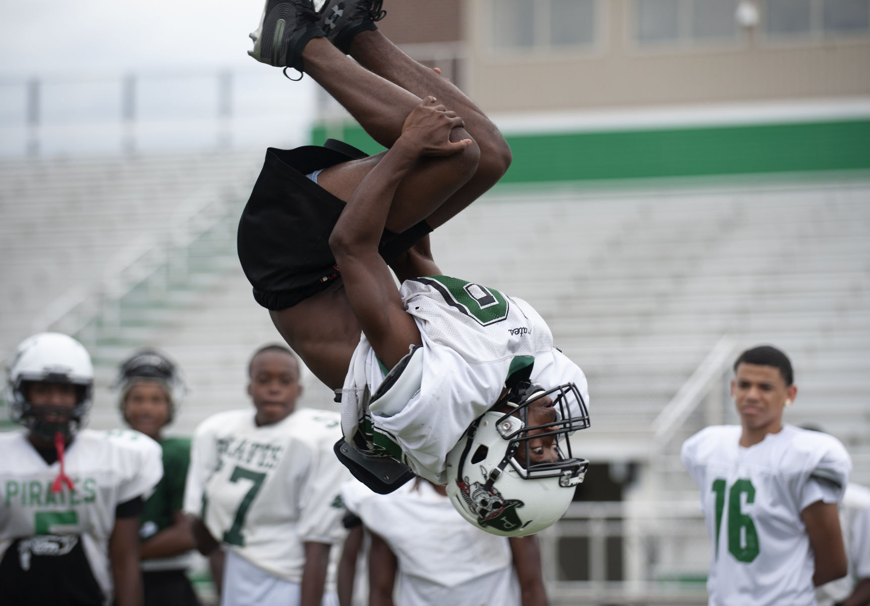 Pattonville football practice